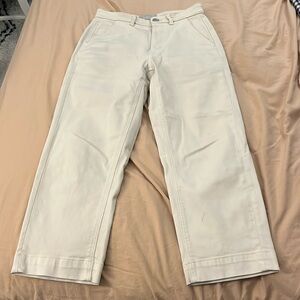 Everlane straight leg crop pants (short length)